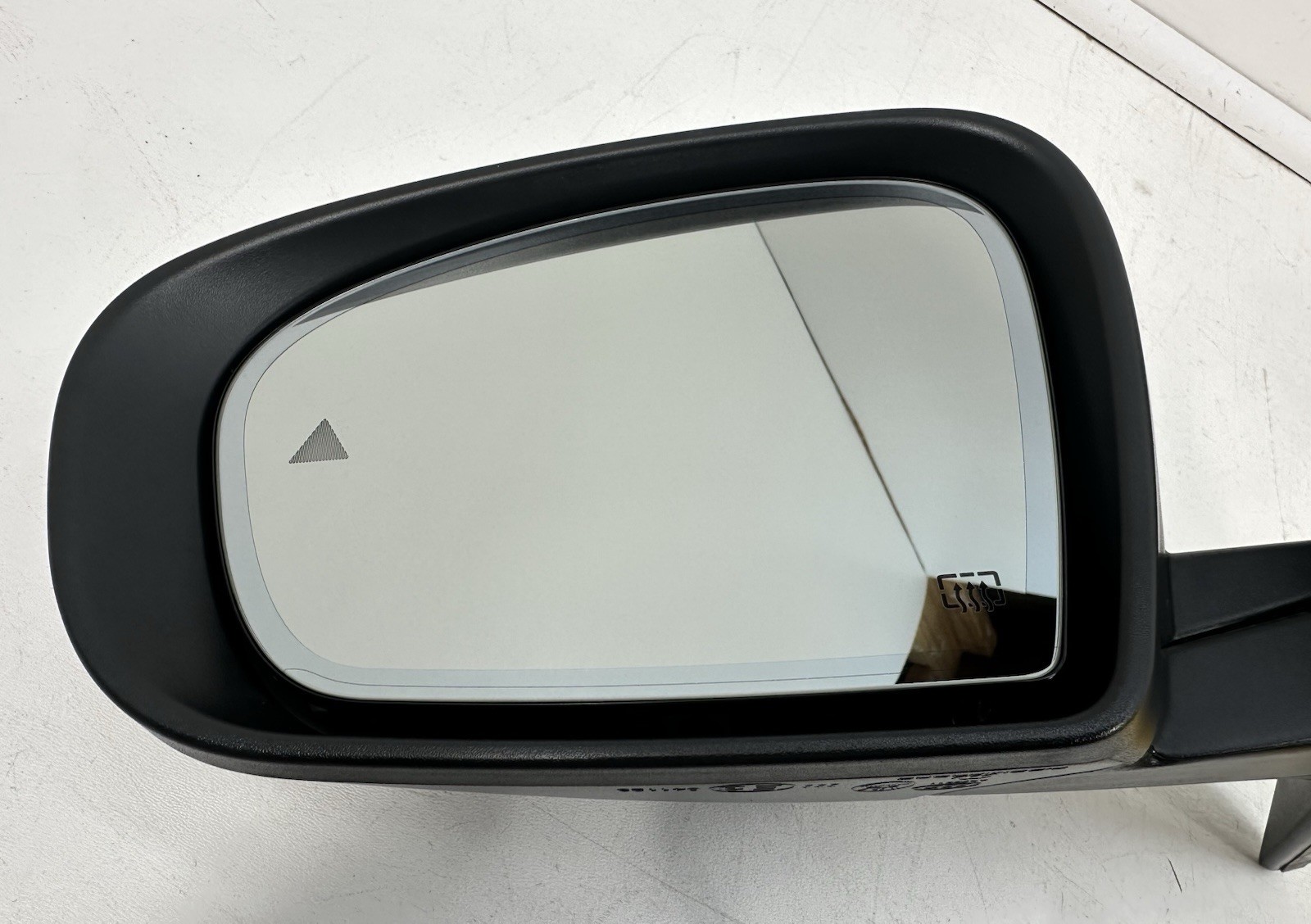 17-20 Maserati Ghibli Left Drivers Front Door Mirror Side View Blind Spot OEM