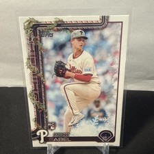 2025 Topps Holiday #H111 Mick Abel, Phillies (RC) - Base Rookie Card