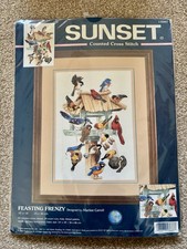Dimensions Sunset Counted Cross Stitch Kit - Feasting Frenzy 13683