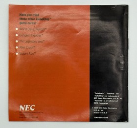 Vigilante (TurboGrafx-16) HuCard, Case & Manual - Tested