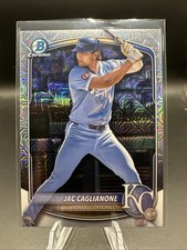 2025 Bowman Chrome Mega JAC CAGLIANONE MOJO REFRACTOR BCP-154 Royals Prospect