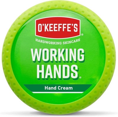 O Keeffe s Working Hands 96g Glas Handcreme für extrem trockene rissige Hände UK