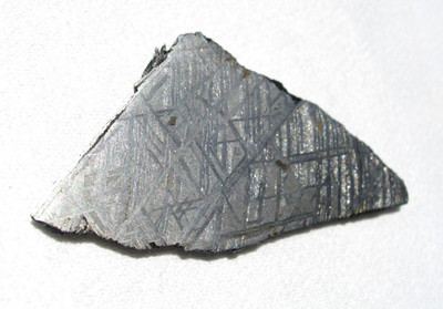 12.4 grams MUONIONALUSTA Iron METEORITE Etched Slice light rust Sweden Fall COA