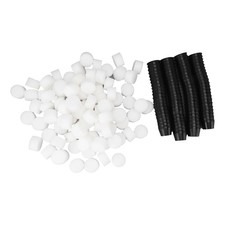 Black 100PCS Net Cups With 100PCS Sponges Plastic Breathable Bottomless Gar HEN 0.30 per sponge