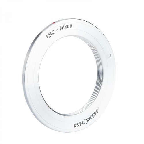 Adattatore K&F Concept senza ottica, obiettivi M42 su fotocamera Nikon D3000, D750, D800 - Foto 7 di 7