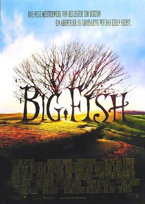 BIG FISH Albert Finney Alison Lohman Orig. Filmplakat A1 GEROLLT (keine DVD!!)