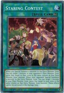 Staring Contest - FLOD-EN064 - Common - 1st Edition x3 - Near Mint