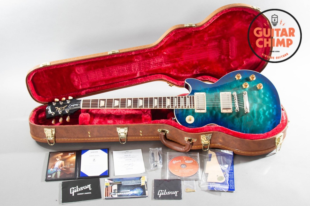 2020 Gibson Les Paul Standard Goryo Yuto Trans Blue Burst 2020 Gibson Les Paul Standard Goryo Yuto Trans Blue Burst
