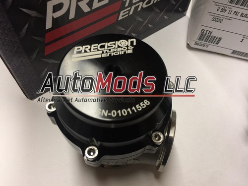 Authentic 46mm Precision Wastegate and Tial Q Blow Off Valve combo PTE Black BOV - Picture 2 of 3