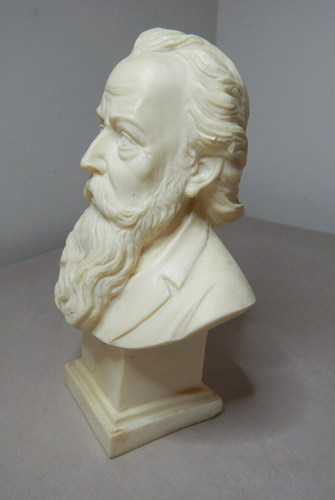VINTAGE ITALIAN SCULPTURED FIGURE OF BRAHMS BY A GIANNELLI 15cm HIGH - Picture 3 of 5