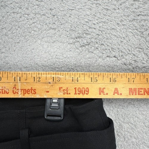 Banana Republic Pull On Pants Women 10 Black High Rise Tapered Belted Pocket NEW - Picture 7 of 10