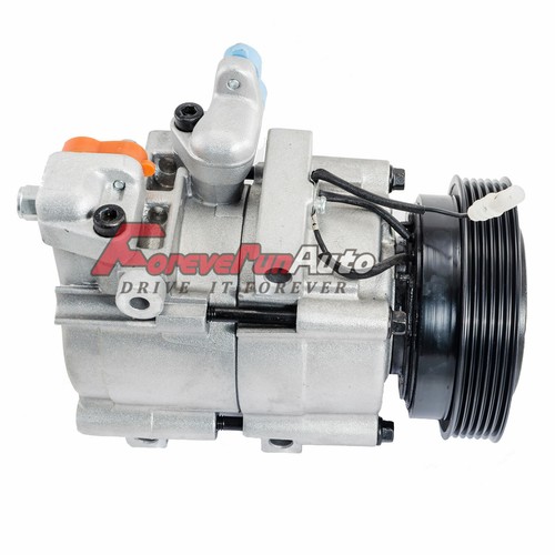 For 2001-2006 Hyundai Santa Fe 2.7L A/C Compressor & Cluth 2002 2003 2004 2005 - Picture 8 of 11