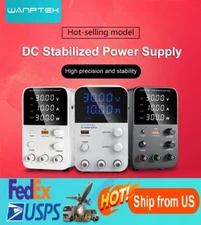 DC Adjustable 0-30/60120V 3/5/10A Lab Power Supply Variable Bench Switching