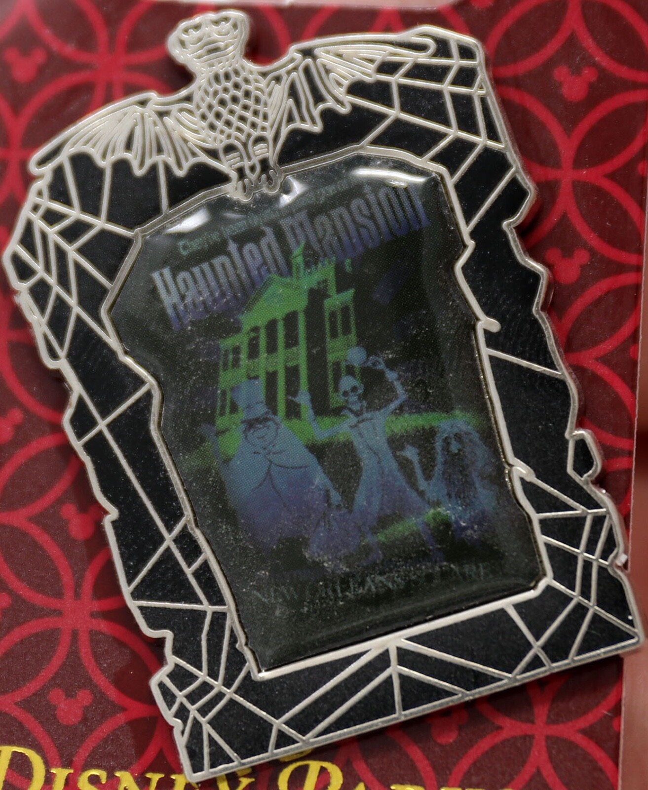 Unused Haunted Mansion Attraction Poster Disneyland Pin