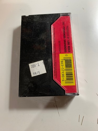 Lou Reed Mistrial Casette - Picture 2 of 2