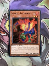 SBTK-EN024 Jurrac Stauriko Super Rare 1st Edition NM Yugioh Card