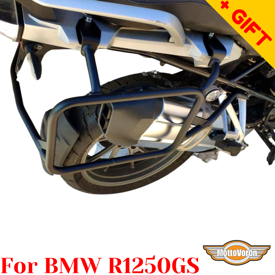 For 2020 BMW R1250GS Side Carrier R 1250 GS Pannier Rack for cases or ...