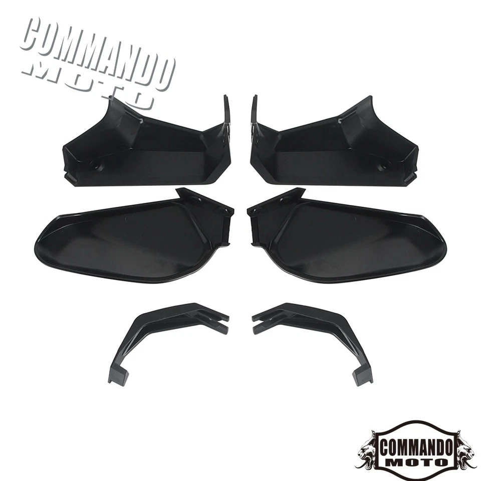 For Can-Am Ryker 600 900 Sport 2019-2023 Hand Guard Handlebar Wind Deflector Kit - Image 4 of 4