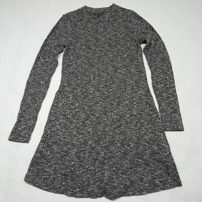 topshop ribbed sweater dress Topshop rib knit cocoon dress in navy
