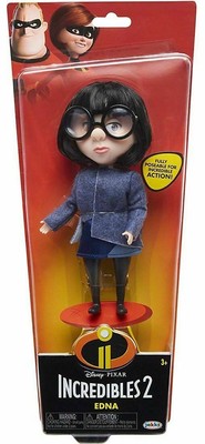 Action Figure Edna The Indestructible 2 Incredibles Disney Pixar Jakks Ebay