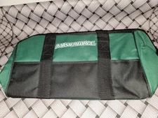 14" Tool Bag Large Zippered Main Compartment 3 Pocket Exterior Heavy Duty Fabric