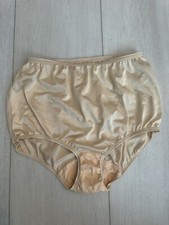 Vintage Cotillion Nylon Panties Sz 7 - Nude - 100 Cotton Gusset