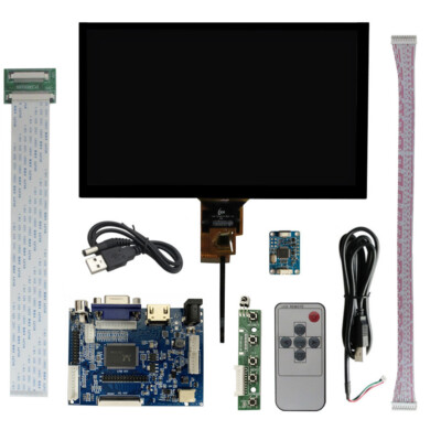 8 inch Portable Touch LCD Display Computer Secondary Screen For Raspberry Pi PC