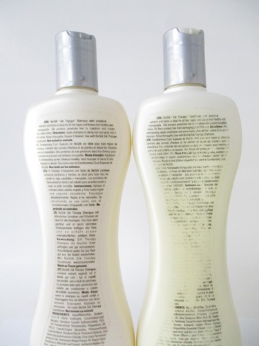 BIOSILK SILK THERAPY Shampoo & SILK THERAPY Conditioner 12 oz - Picture 2 of 2