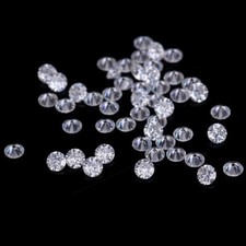 1 Ct Natural White Diamond Round Cut 2 mm 30 Pcs VVS1 D Grade GDGL Certified D37