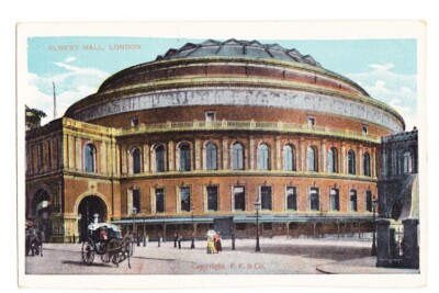 Alte Postkarte Albert Hall London England unbespielt