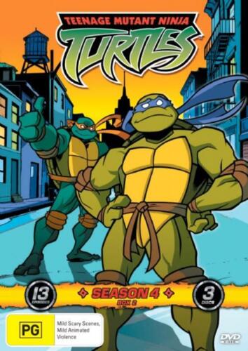 Teenage Mutant Ninja Turtles Season 4 Box 2 Vol 4-6 (DVD, 2007, 3-Disc Set)Reg4 - Picture 1 of 1