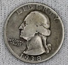 washington quarter 1938 S