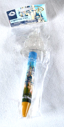 LightUp Color Changing Cinderella Castle Disney Black Ink Ball Point