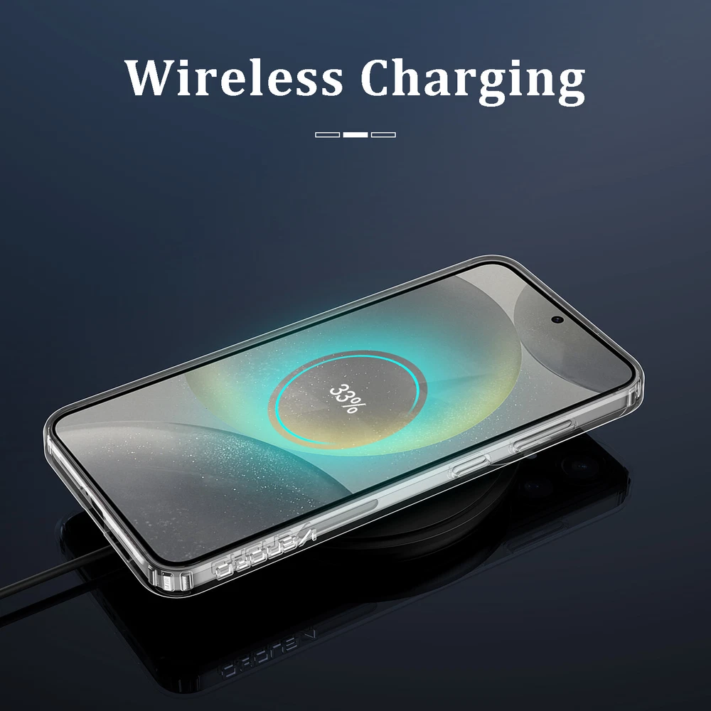 Clear Drop-Proof Phone Case for Samsung Galaxy S23 FE S24 Plus Ultra  