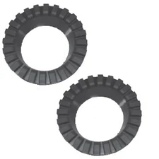 Pair Set of 2 Rear Upper KYB Coil Spring Insulator For Avenger Stratus Eclipse