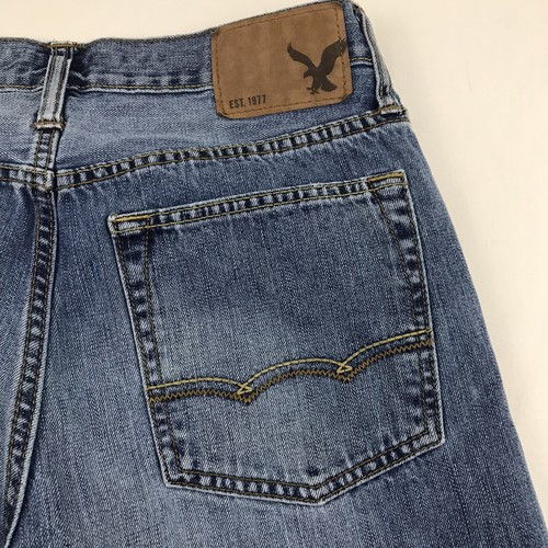 American Eagle Mens Loose Fit Jeans Size 31x30 Measure 30x28 - Picture 7 of 11