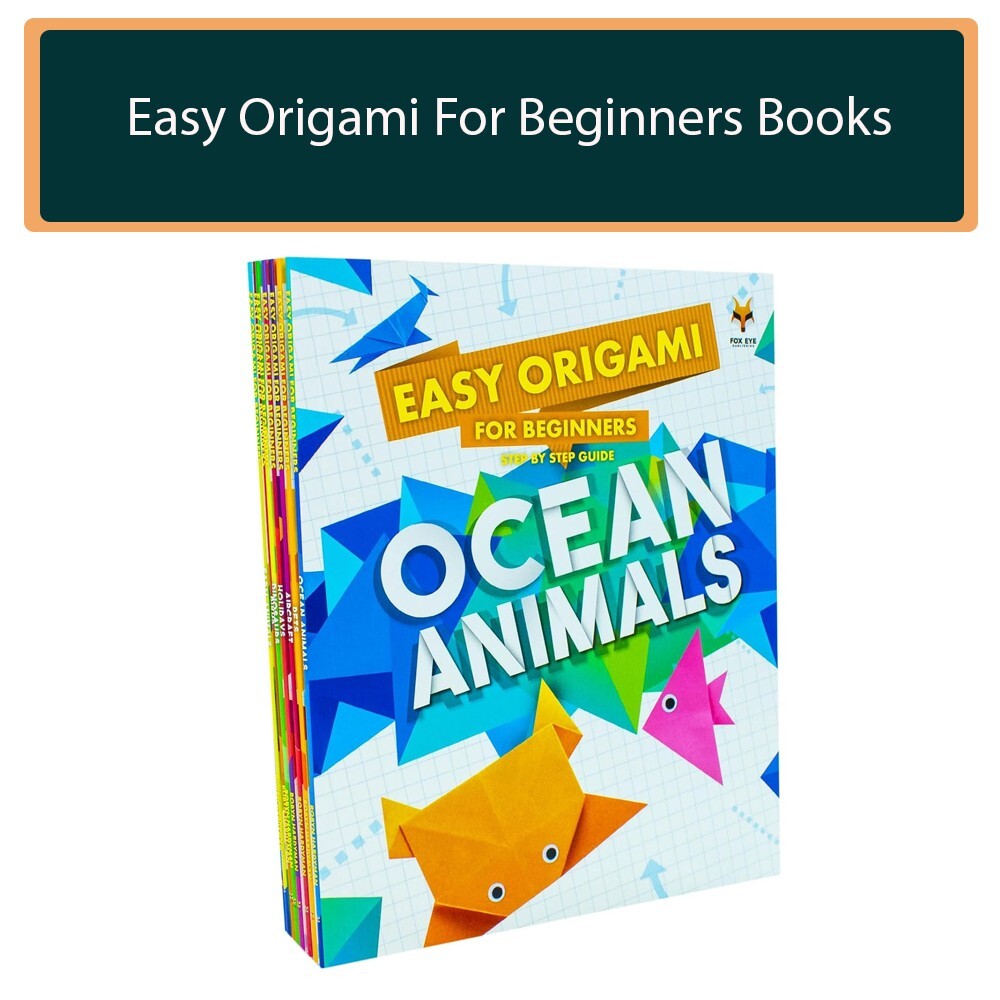 Step By Step Guide To Easy Origami For Beginners 8 Books Set by Robyn Hardyman