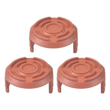 3 Pack Spool Cap Cover For Cordless Grass Trimmer WG151 Worx 50006531 WA6531