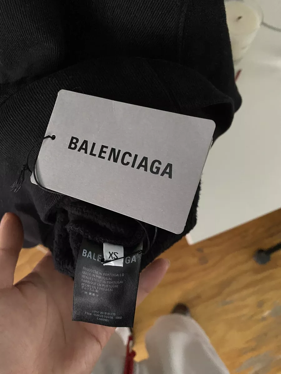 NWT Balenciaga Speed Hunters Hoodie XS Black