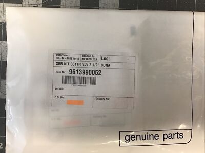 Alfa Laval Ser kit Replacement Kit 361TR VLV 2 1/2 BUNA 9613990052 (LMP07W)