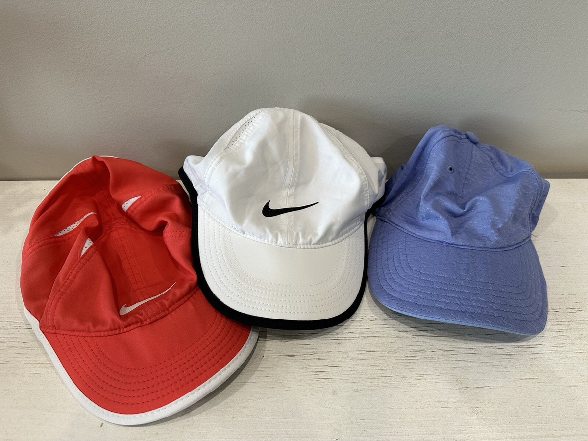 Women's Featherlight Nike Adidas Hat White Black Purple Peach Golf
