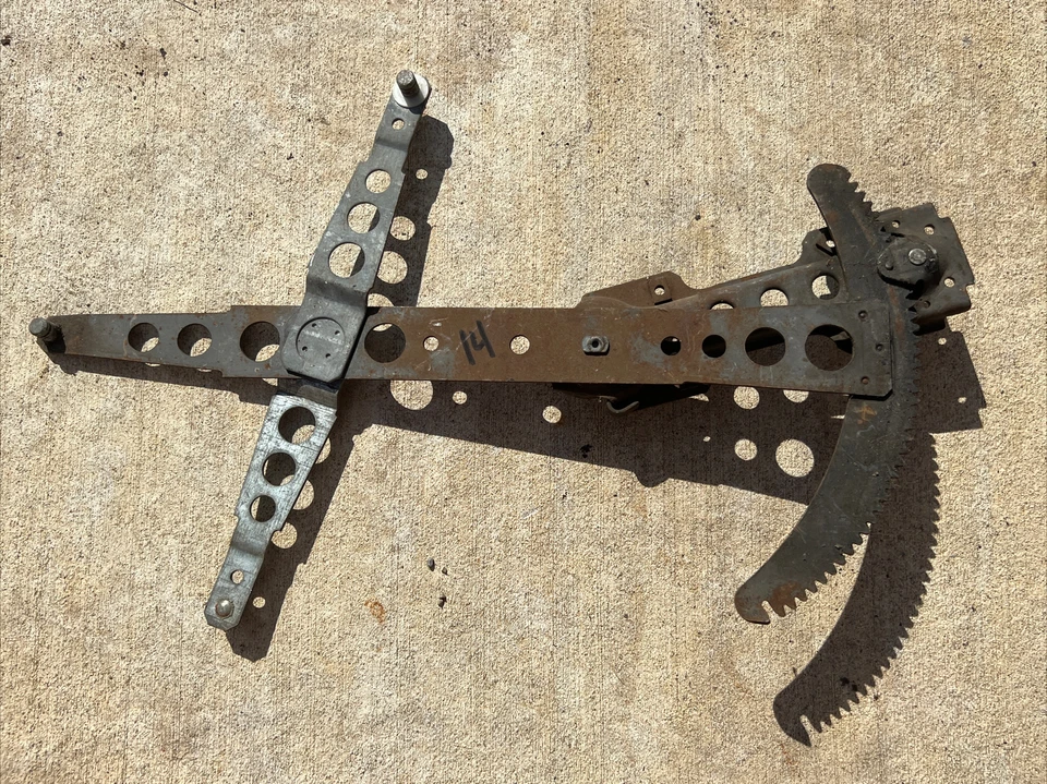 Volvo 240 242 244 245 Conjunto regulador ventana delantera (14) Foto 4 de 4