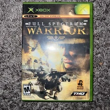 Full Spectrum Warrior Xbox - Game & Case