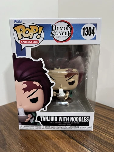 Funko Pop! Vinyl: Demon Slayer: Kimetsu no Yaiba - Tanjiro With Noodles #1304