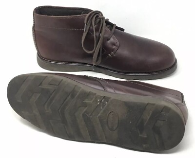 Sebago Chukka Boots Mens Reese Brown Leather Lace Up Desert  display picture 3