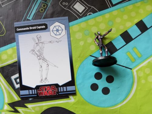Star Wars Miniatures GALAXY AT WAR Commando Droid Capitán 8/40 - Imagen 2 de 2