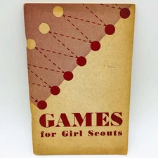 1949 Girl Scouts Pamphlet Booklet Games Songs Activities GSA Cat No 20-632