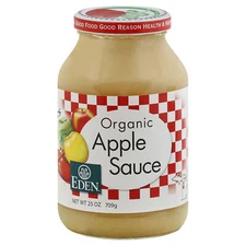 Eden Foods Apple Sauce 25 oz (Pack of 12)