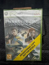 Dark Star One Broken Alliance Not For Resell FACTORY SEALED RARE XBOX 360 PROMO!