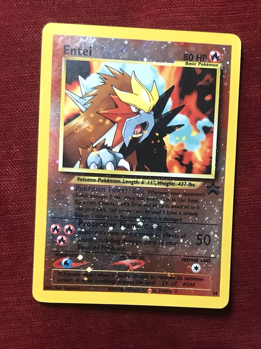entei pokemon card 1995 value Entei Pokemon Card Credit Card Credit Card Skin – Anime Town Creations